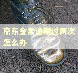 京东金条逾期过两次怎么办 京东金条逾期过两次怎么办
