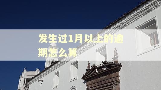 发生过1月以上的逾期怎么算