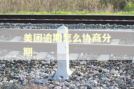 美团逾期怎么协商分期