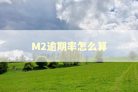 M2逾期率怎么算