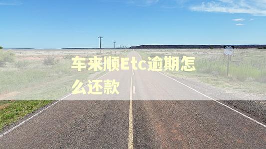 车来顺Etc逾期怎么还款