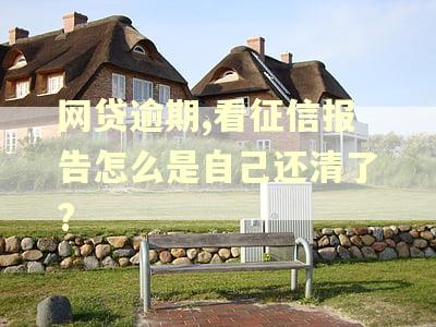 网贷逾期,看征信报告怎么是自己还清了?