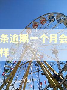 京条逾期一个月会怎么样