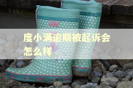 度小满逾期被起诉会怎么样