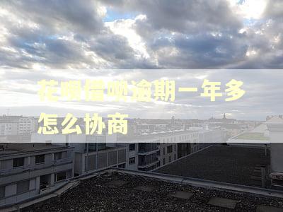 花呗借呗逾期一年多怎么协商