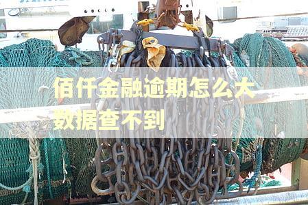 佰仟金融逾期怎么大数据查不到