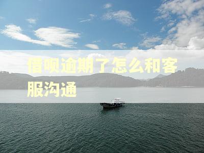 借呗逾期了怎么和客服沟通