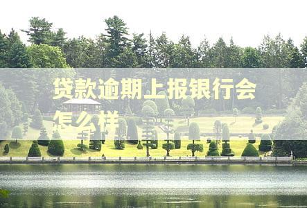贷款逾期上报银行会怎么样
