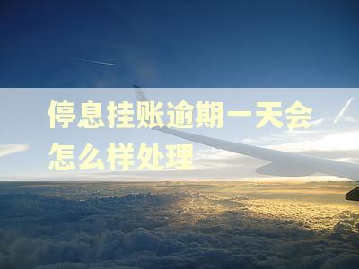 停息挂账逾期一天会怎么样处理