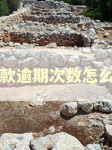 贷款逾期次数怎么算