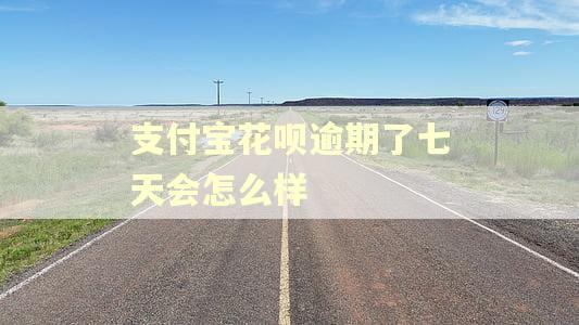 支付宝花呗逾期了七天会怎么样