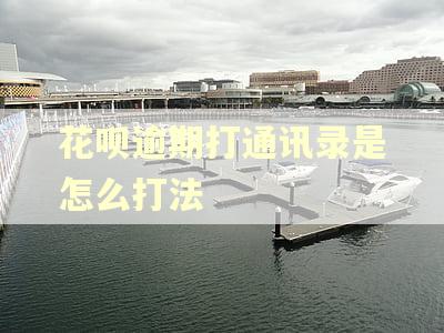 花呗逾期打通讯录是怎么打法