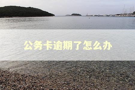 公务卡逾期了怎么办 公务卡逾期了怎么办