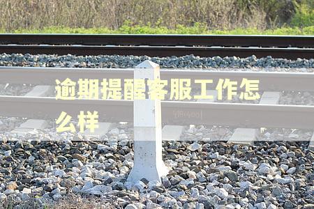 逾期提醒客服工作怎么样