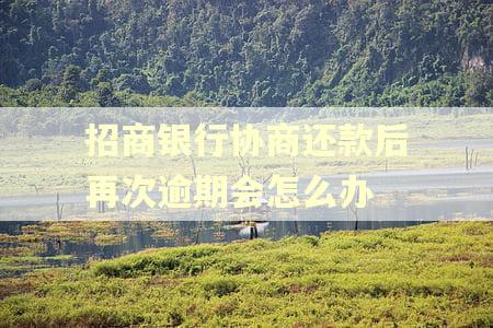 招商银行协商还款后再次逾期会怎么办