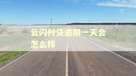 云闪付贷逾期一天会怎么样