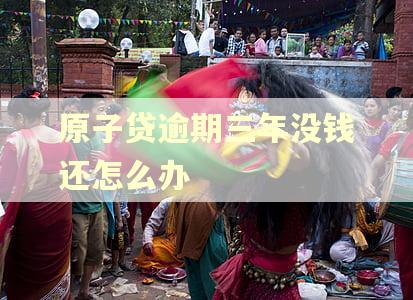 原子贷逾期三年没钱还怎么办