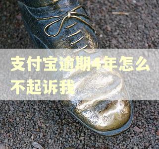 支付宝逾期4年怎么不起诉我