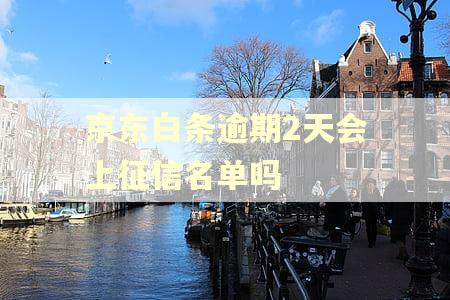 京东白条逾期2天会上征信名单吗
