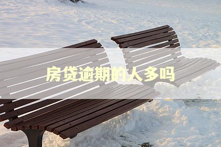 房贷逾期的人多吗