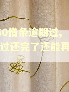 360借条逾期过,不过还完了还能再借吗