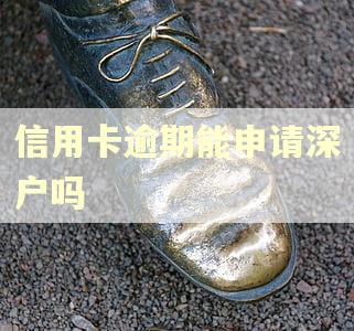 信用卡逾期能申请深户吗