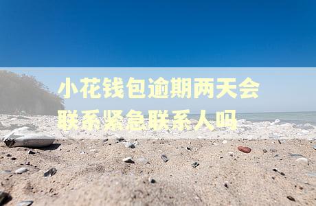 小花钱包逾期两天会联系紧急联系人吗