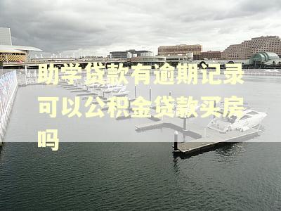 助学贷款有逾期记录可以公积金贷款买房吗