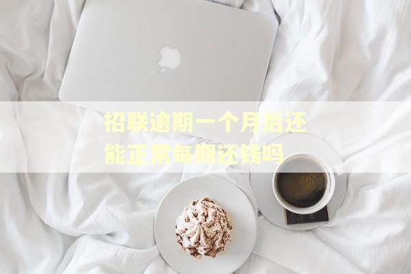 招联逾期一个月后还能正常每期还钱吗