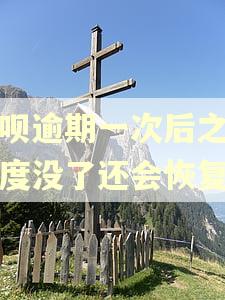 还呗逾期一次后之前额度没了还会恢复吗