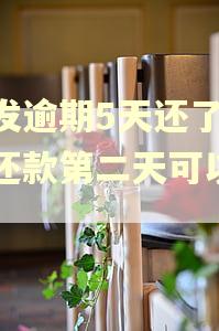 浦发逾期5天还了最低还款第二天可以用吗