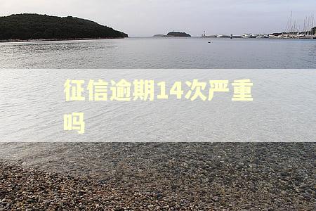 征信逾期14次严重吗