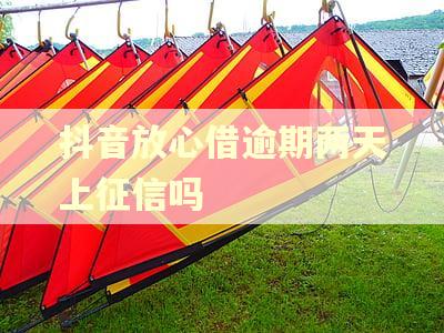 抖音放心借逾期两天上征信吗