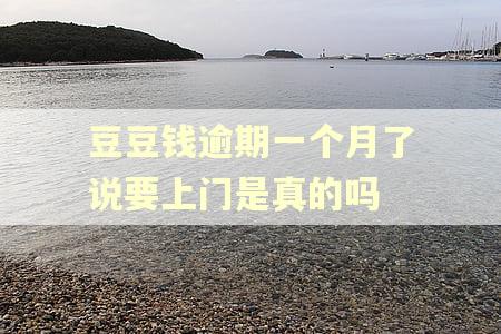 豆豆钱逾期一个月了说要上门是真的吗