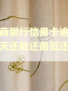 招商银行信用卡逾期十天还能还最低还款吗