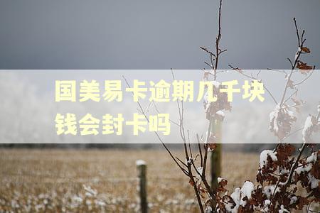 国美易卡逾期几千块钱会封卡吗