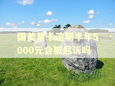 国美易卡逾期半年5000元会被起诉吗