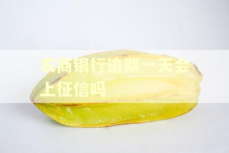 农商银行逾期一天会上征信吗 农商银行逾期一天会上征信吗