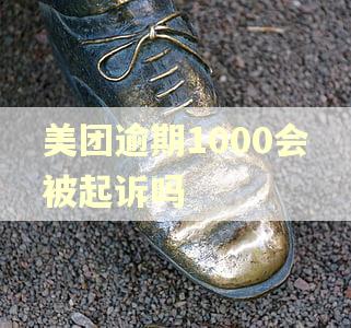 美团逾期1000会被起诉吗
