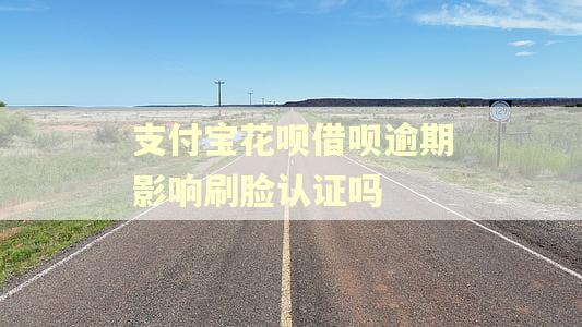 支付宝花呗借呗逾期影响刷脸认证吗