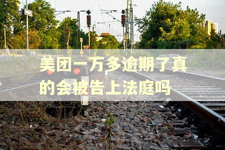 美团一万多逾期了真的会被告上法庭吗