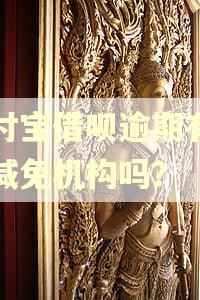 支付宝借呗逾期有设立减免机构吗? 支付宝借呗逾期有设立减免机构吗?