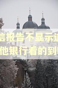 征信报告不显示逾期,其他银行看的到吗 征信报告不显示逾期,其他银行看的到吗