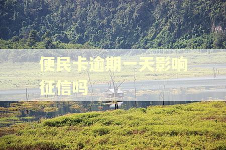 便民卡逾期一天影响征信吗