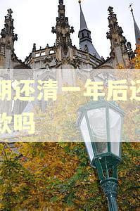 逾期还清一年后还能贷款吗