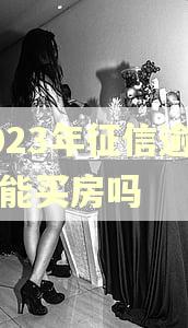 2023年征信逾期还能买房吗