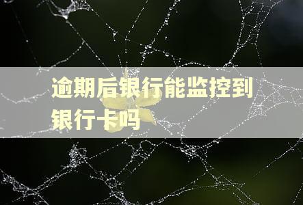 逾期后银行能监控到银行卡吗 逾期后银行能监控到银行卡吗
