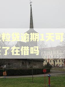微粒贷逾期1天可以还了在借吗