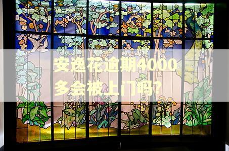 安逸花逾期4000多会被上门吗?