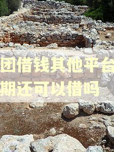 美团借钱其他平台有逾期还可以借吗